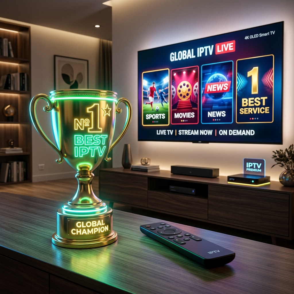 Bästa IPTV - Gyllene pokal och TV kontroll