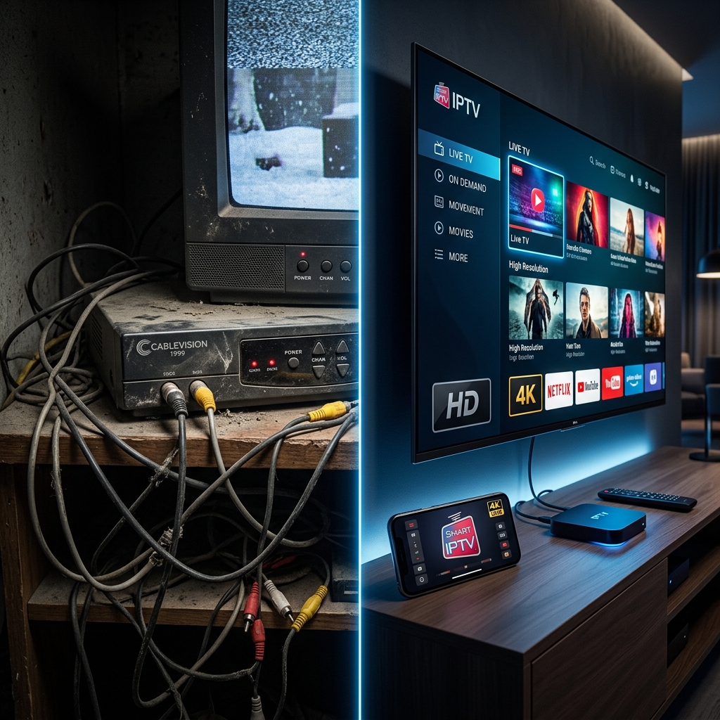 IPTV vs Kabel-TV jämförelse